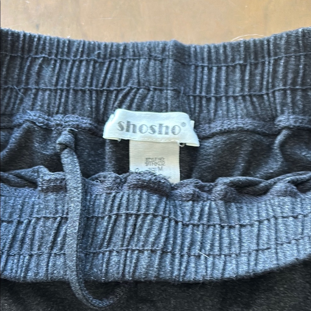 Shosho Charcoal Gray Joggers